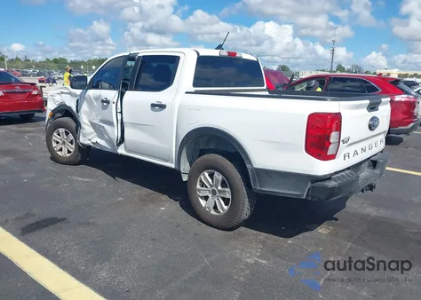 2024 Ford Ranger Xl из США, поврежденный, VIN 1FTER4BH1RLE74671